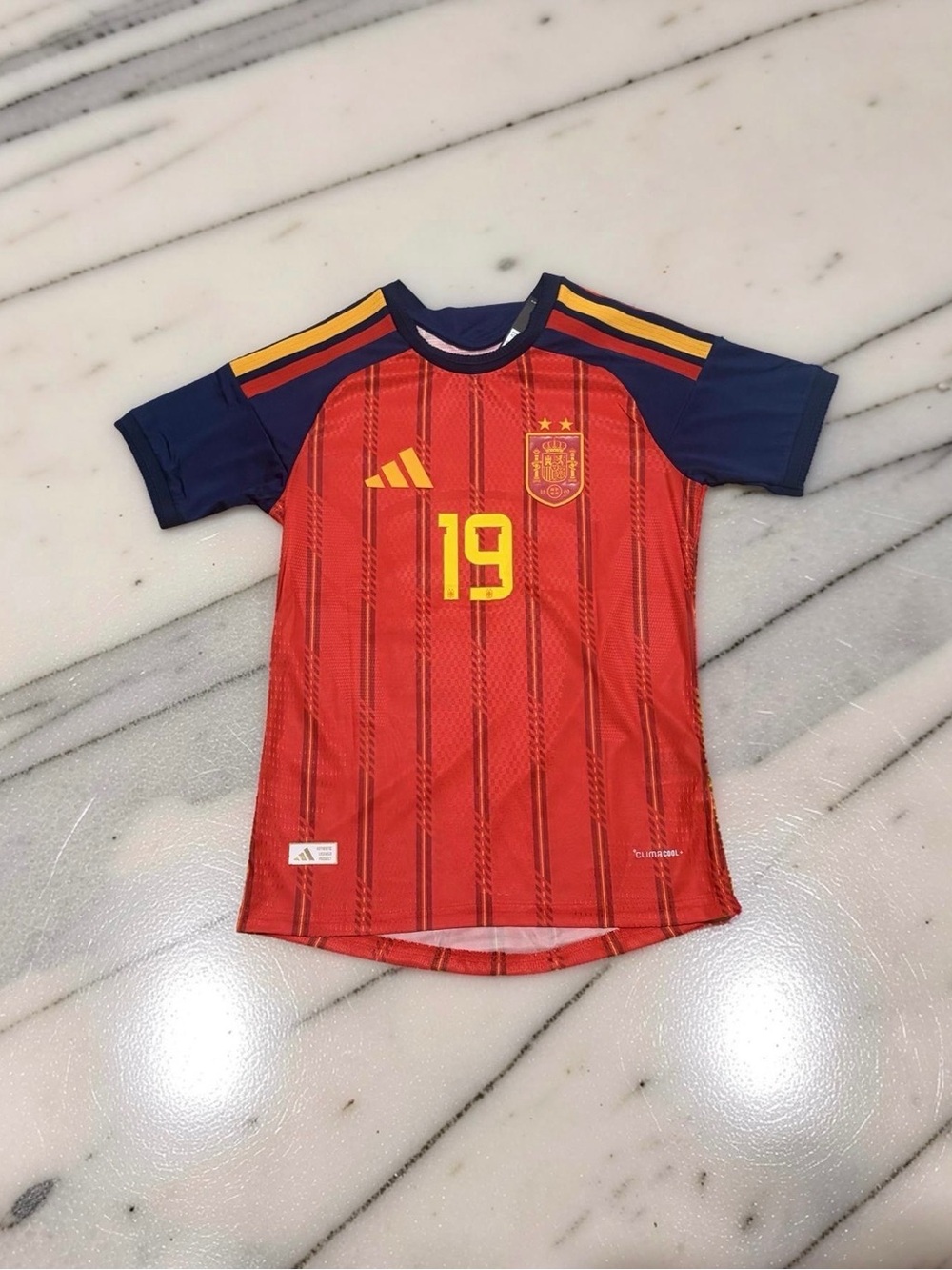 Lamine Yamal Spain 2026 World Cup Jersey #19 Home Mens S-2XL España - Picture 2 of 2
